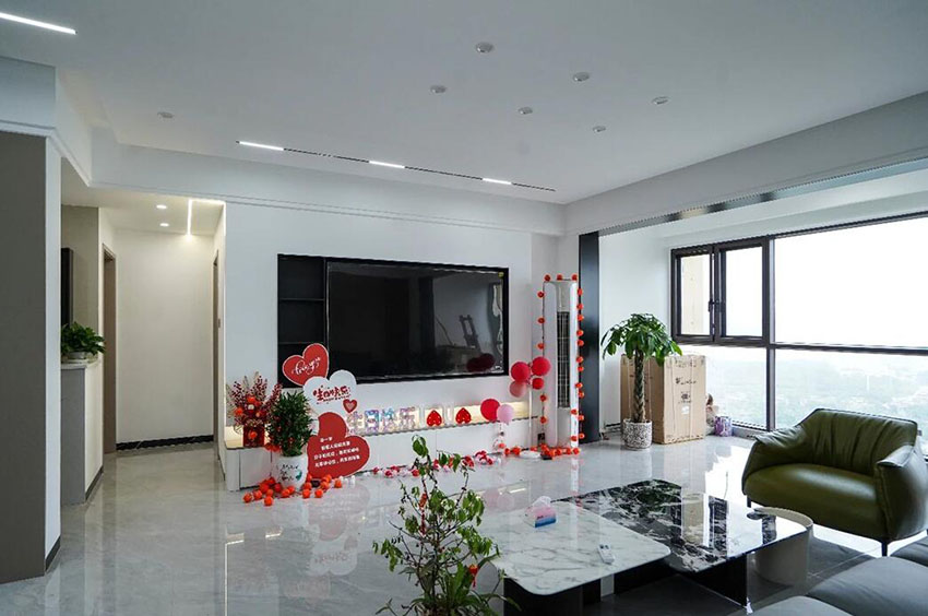 城觀湖上筑四居室，收納+顏值能裝到這么頂！學(xué)到了！